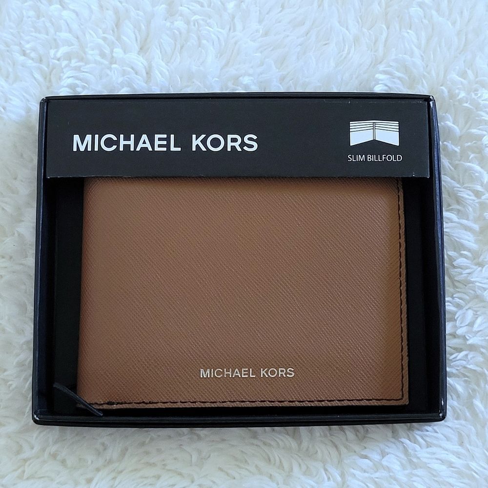 Michael Kors Slim Bifold✌️ "Andy"👨 Wallet - NIB - Picture 11 of 15
